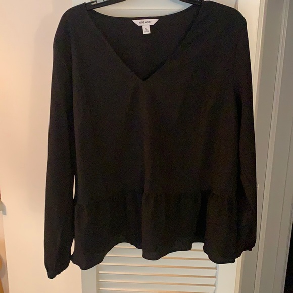 Nine West Tops - Peplum blouse by Nine West. XL